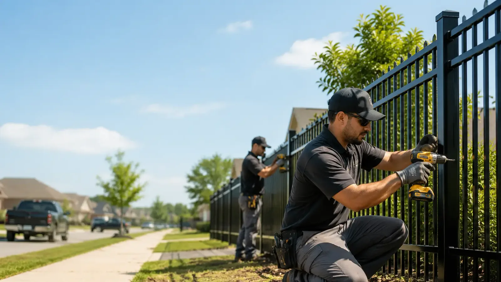 Metal Fence Installation in Tangier, VA